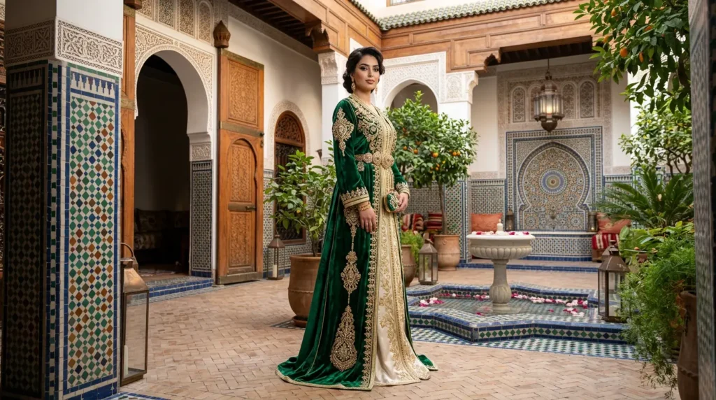 Location Takchita Marrakech : Caftans Femme Artisanaux et Service Premium