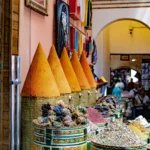 Marrakesh spice market